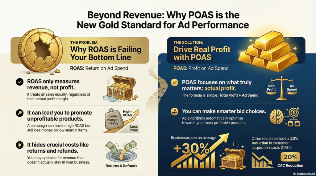 POAS vs ROAS